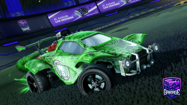 A Rocket League car design from MaikelTC