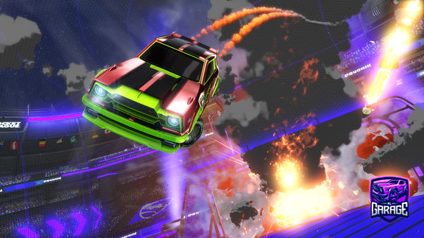 A Rocket League car design from ReducedRain9260