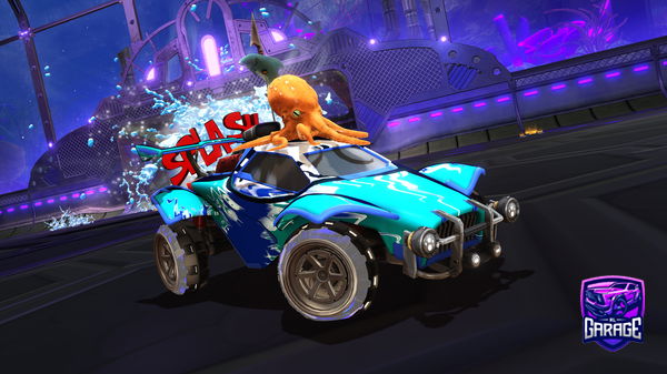 A Rocket League car design from TStriker07