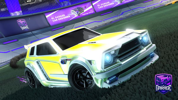 A Rocket League car design from ninewithahook