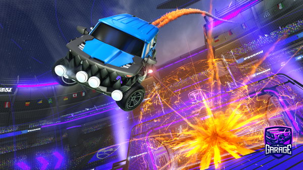 A Rocket League car design from thrdAce5668