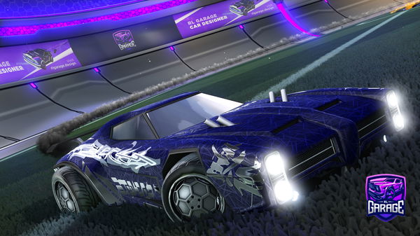 A Rocket League car design from FoundNoGoodName