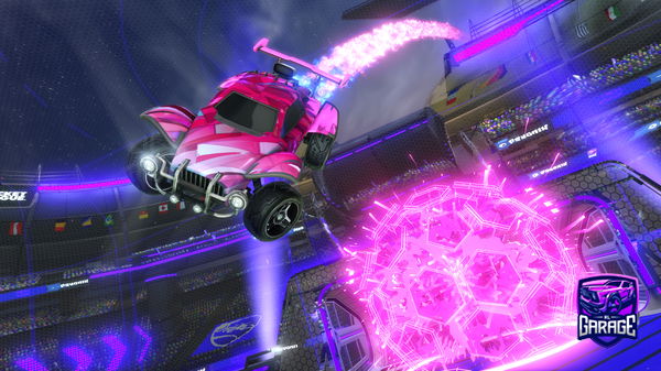 A Rocket League car design from Vulka