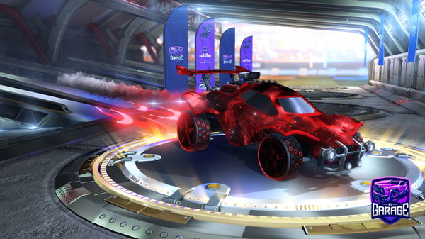 A Rocket League car design from Yuhlane