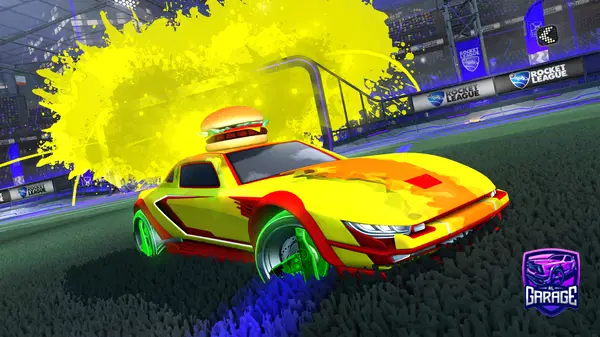 A Rocket League car design from irosario78