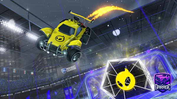 A Rocket League car design from Crayonzs