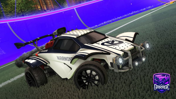 A Rocket League car design from afterglvwwwontt