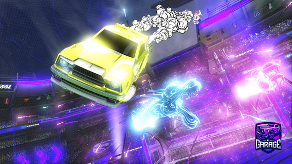 A Rocket League car design from NotBlu