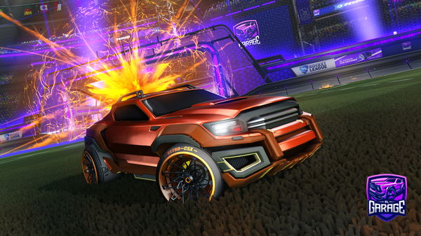 A Rocket League car design from IronClaw613