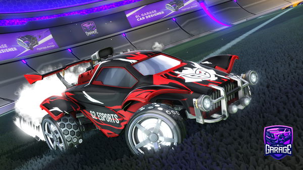 A Rocket League car design from Antlion456