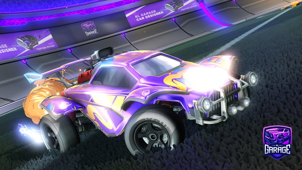 A Rocket League car design from typists