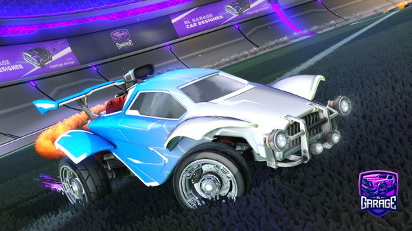 A Rocket League car design from Bot-The-Legend
