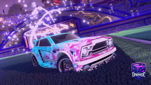 A Rocket League car design from Macofishy