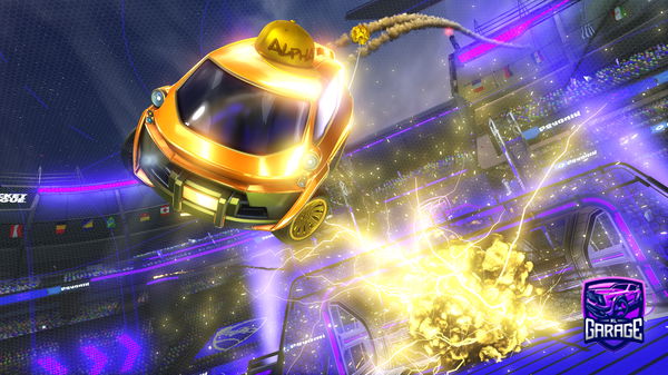 A Rocket League car design from daimy12