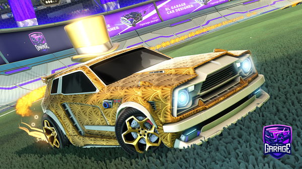 A Rocket League car design from RG09MP