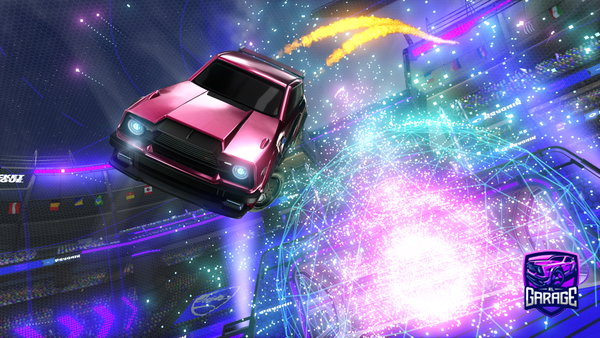 A Rocket League car design from HypnoATF