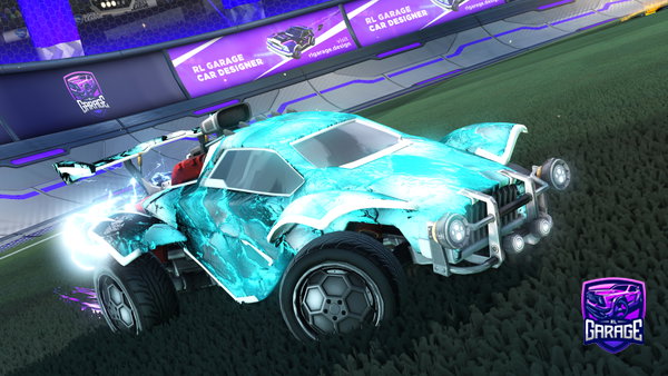 A Rocket League car design from Sika_Sensei06