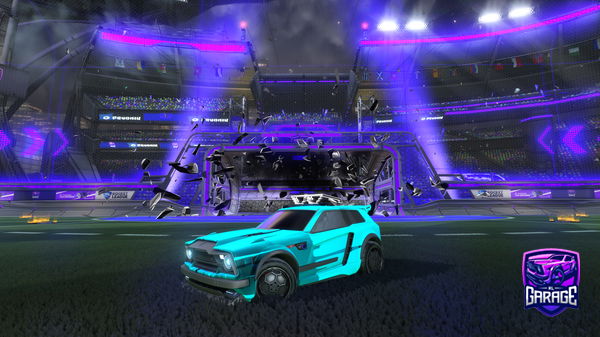 A Rocket League car design from BlazziMan