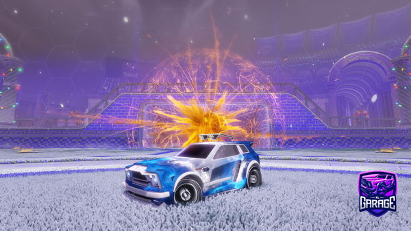 A Rocket League car design from Ersatzed