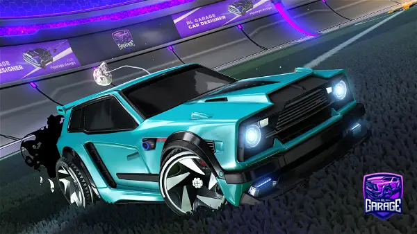 A Rocket League car design from OUTLAW83