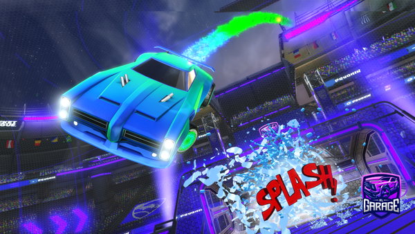 A Rocket League car design from Qrj