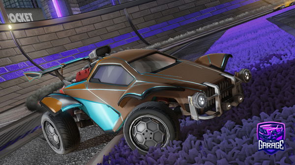 A Rocket League car design from ALoeNic