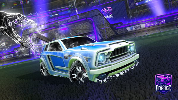A Rocket League car design from RLGarage
