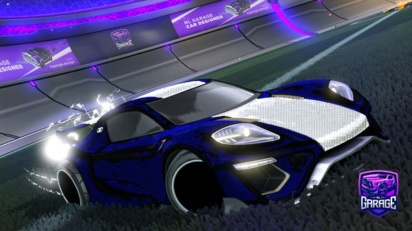 A Rocket League car design from J4red