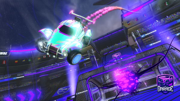 A Rocket League car design from Wolverz