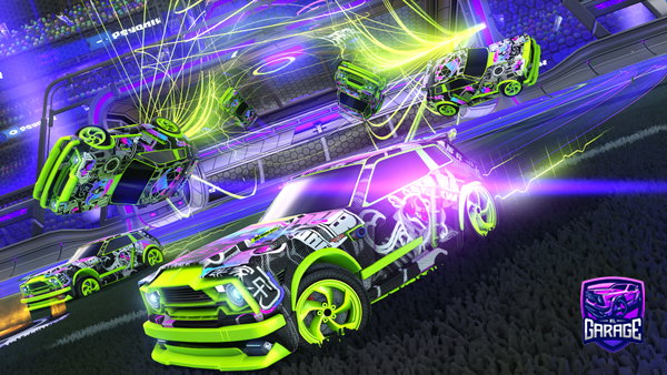 A Rocket League car design from SkillzRLgarage