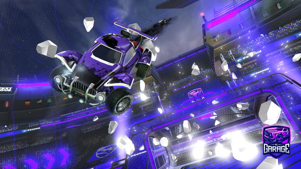 A Rocket League car design from XxRileythestream1