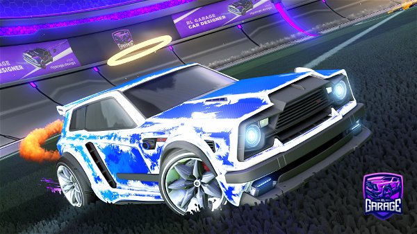 A Rocket League car design from OSWAXD