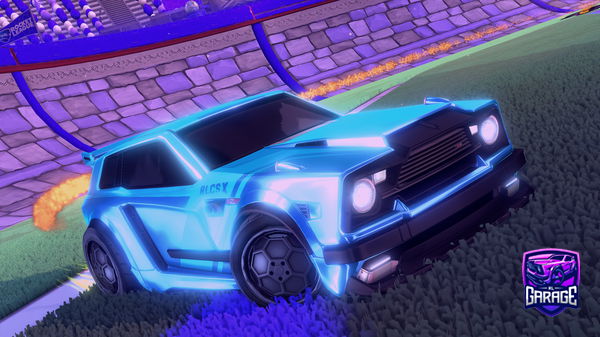 A Rocket League car design from Kacpixplayer