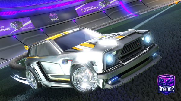 A Rocket League car design from Gamer132884