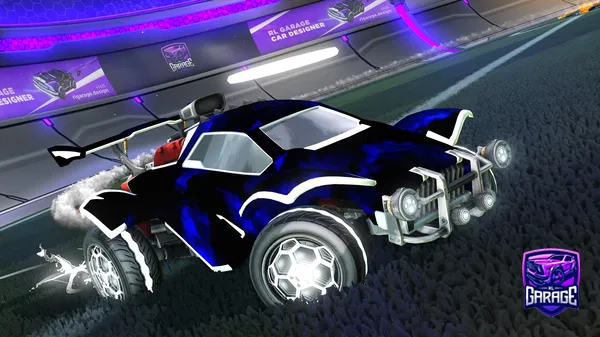 A Rocket League car design from Sound_HiiiGh