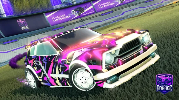 A Rocket League car design from dangerduck