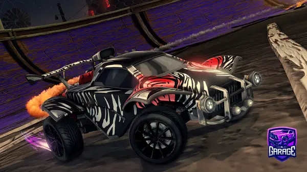 A Rocket League car design from TAIIOKCMEPTU