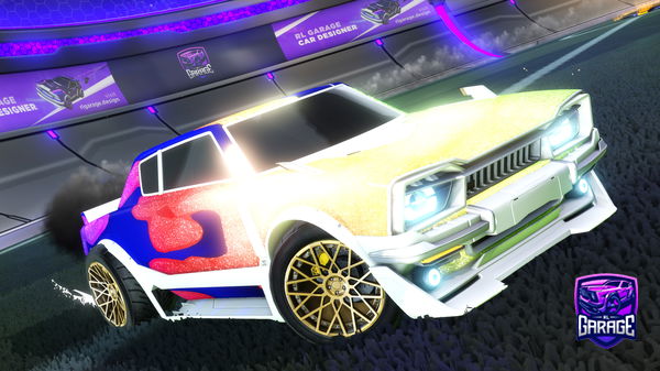 A Rocket League car design from CheesyOregano