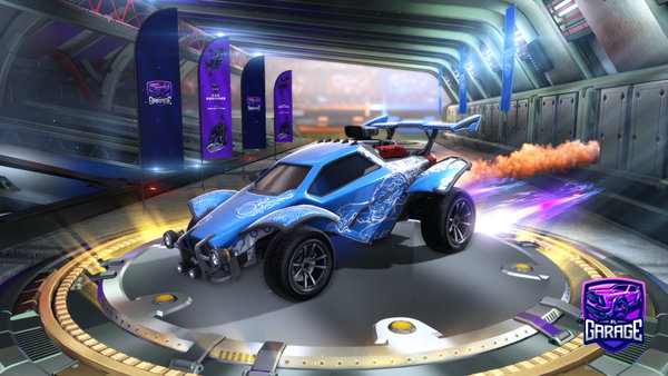 A Rocket League car design from Bonny26_