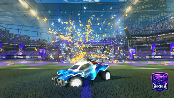 A Rocket League car design from Skylight01
