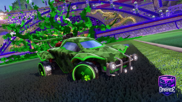 A Rocket League car design from Mlontor