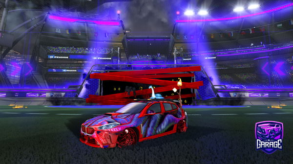 A Rocket League car design from bubba-darek