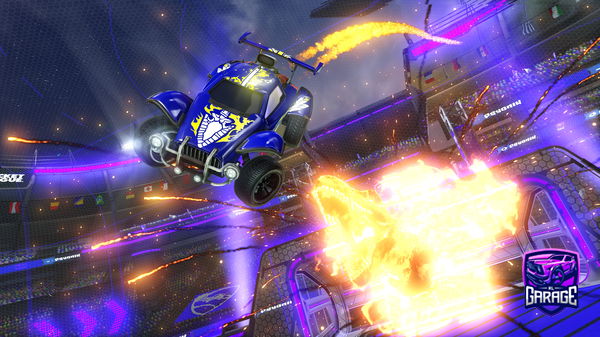 A Rocket League car design from Ricky21