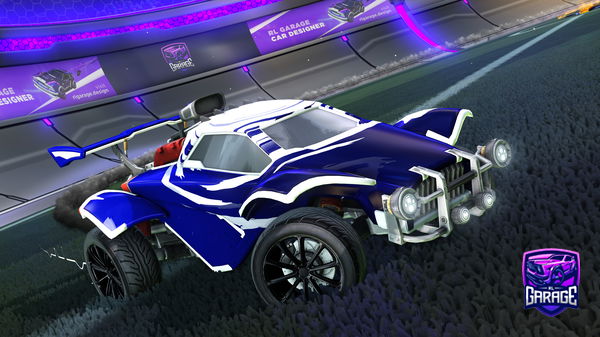 A Rocket League car design from Rustyman839015