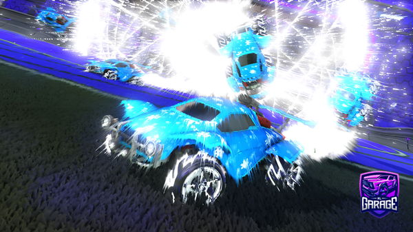 A Rocket League car design from yzorf