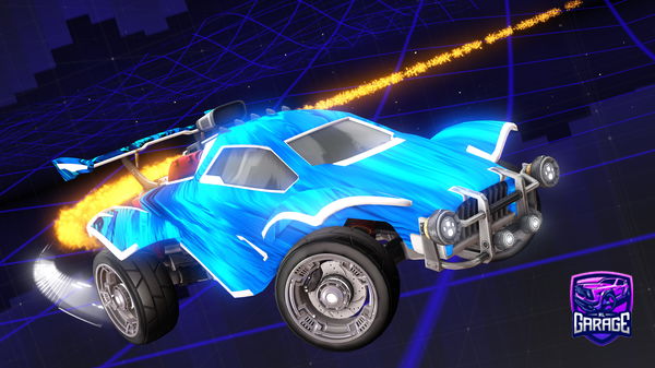 A Rocket League car design from Messi_Goat24619