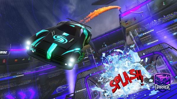 A Rocket League car design from evaporcorvo