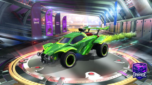 A Rocket League car design from WhyIsBanana