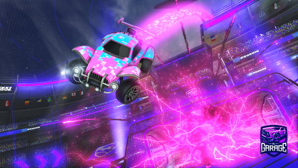A Rocket League car design from DanoobJ