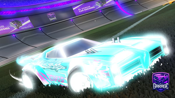A Rocket League car design from floopdafinn